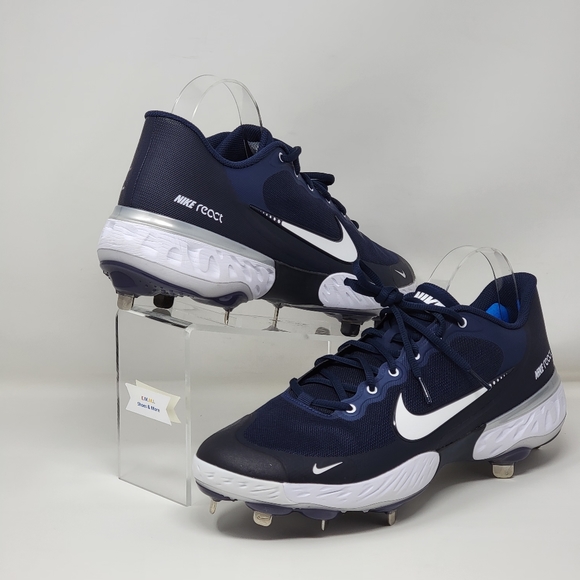 Nike Alpha Huarache Elite 3 Low Baseball Cleats Blue CK0746-401 Men'Sz Multi New - Picture 4 of 10